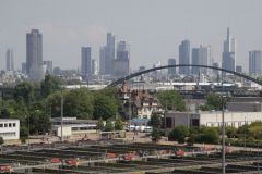 Blick vom Verwaltungsgebäude