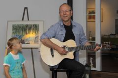 Gottfried Lehr mit Tochter