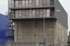Bunker mit Architektur-Büro