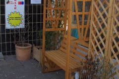 Wartezone an der frischen Luft