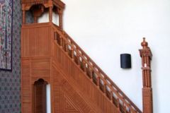 Hier betet der Imam beim Freitagsgebet