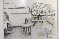 Kunst an der Wasserburg von Helma Steppan