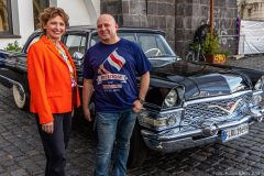 IMG_9779-Tschaika-Moewe-GAZ-13-Michael-Rubin-Vertreter-der-Volksbotschaft-Belarus-in-Deutschland-mit-Nicola-Beer