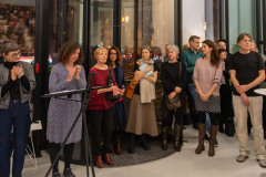 02-Dr.-Weber-begruesst-einige-Kuenstlerinnen 02-Dr.-Weber-begruesst-einige-Kuenstlerinnen