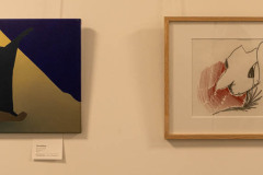 Himmelberg 2024 Öl | Zurückschauende Typi Frau 2009 Bunt-/Bleistift